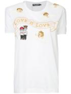 Dolce & Gabbana Love Is Love T-shirt - White