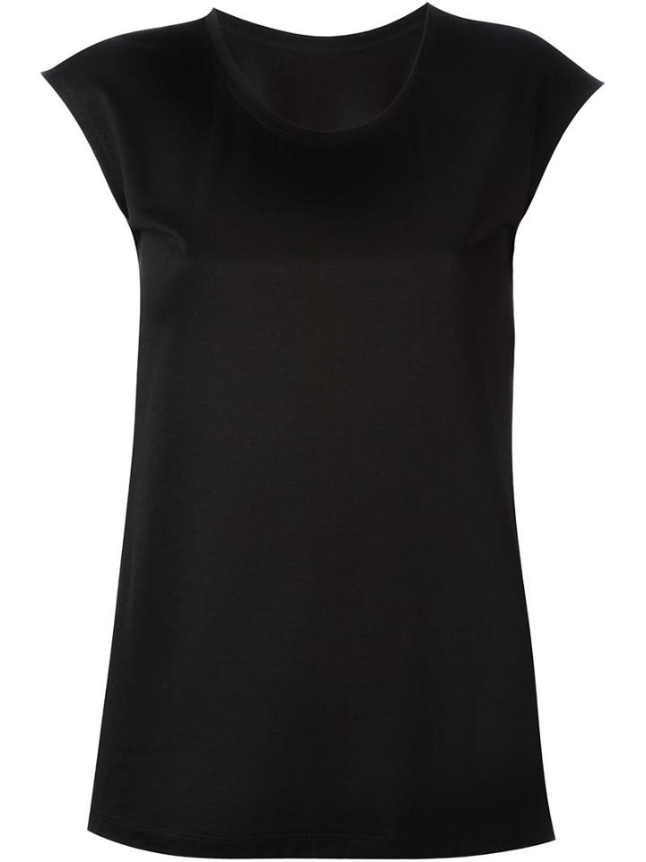 Issey Miyake Cap Sleeve T-shirt