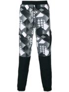 Liam Hodges Graphic Print Trousers - Black