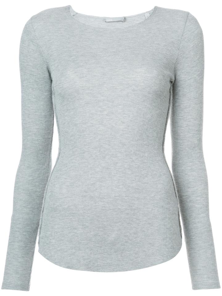 Vince Long Sleeve Top - Grey