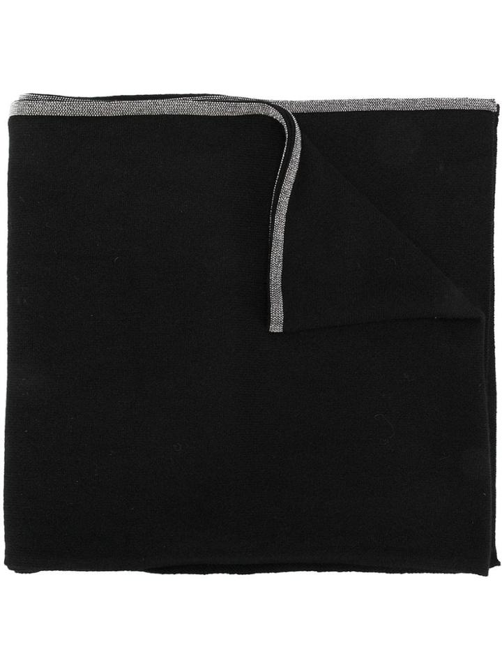 Fabiana Filippi Bead Trimming Scarf - Black