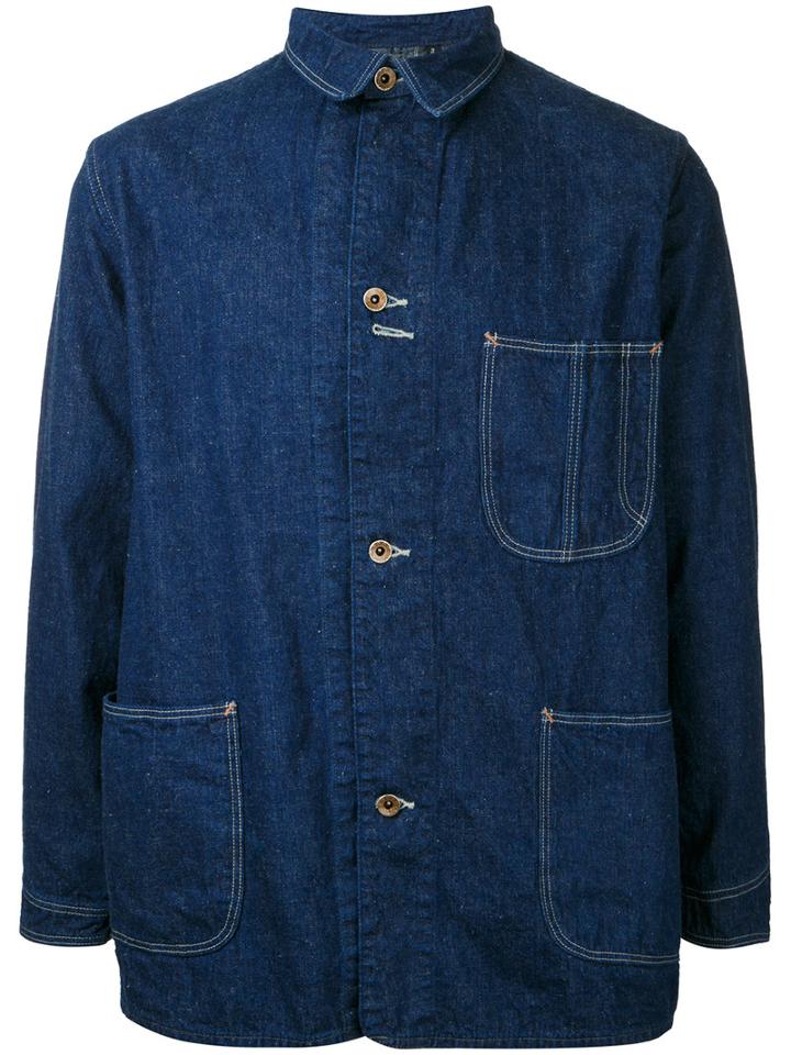 Orslow 40's Denim Jacket, Men's, Size: 3, Blue, Cotton