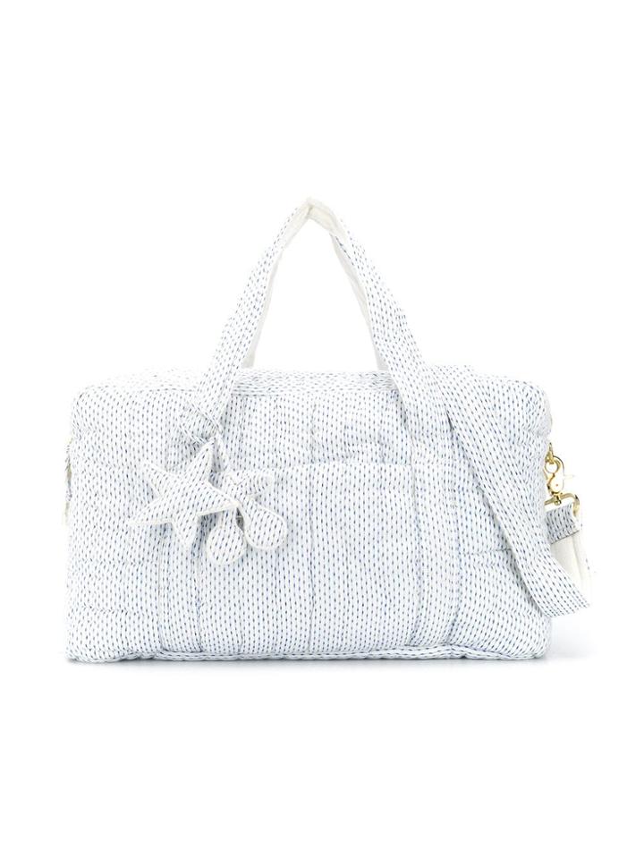 Bonpoint Star Changing Bag - White