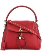 Valentino Valentino Garavani Rockstud Twiny Tote Bag - Red