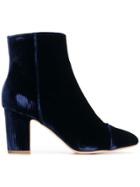 Polly Plume Ally Ankle Boots - Blue