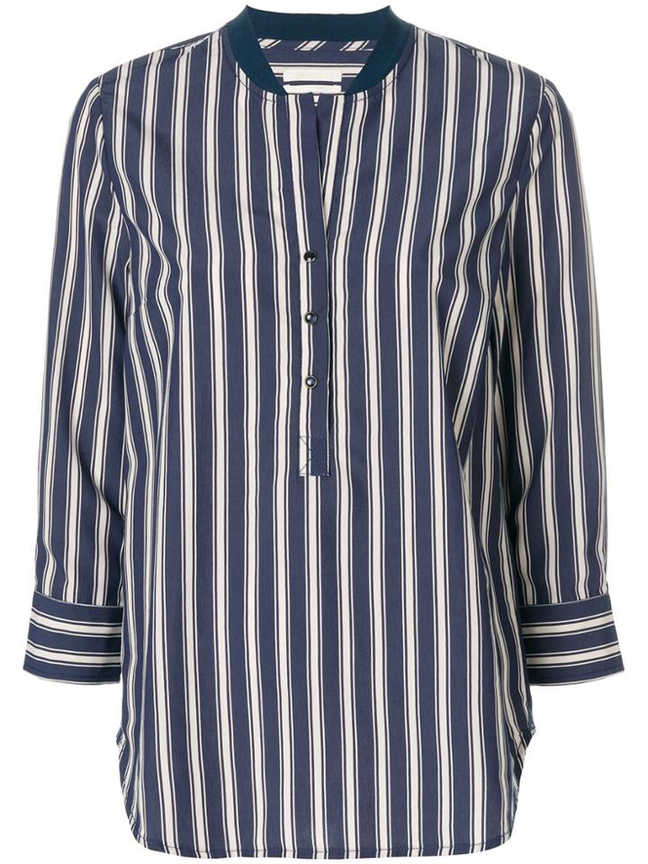 Jacob Cohen Striped Blouse - Blue