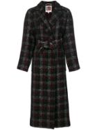 I'm Isola Marras Checked Belted Coat - Multicolour