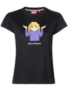 Mostly Heard Rarely Seen 8-bit Shrug T-shirt - Black