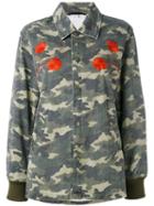 Opening Ceremony - Embroidered Coach Jacket - Women - Cotton - S, Green, Cotton