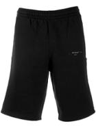 Off-white Bermuda Shorts - Black