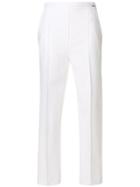Elisabetta Franchi Straight Trousers - White
