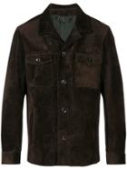 Ajmone Double Pocket Shirt Jacket - Brown
