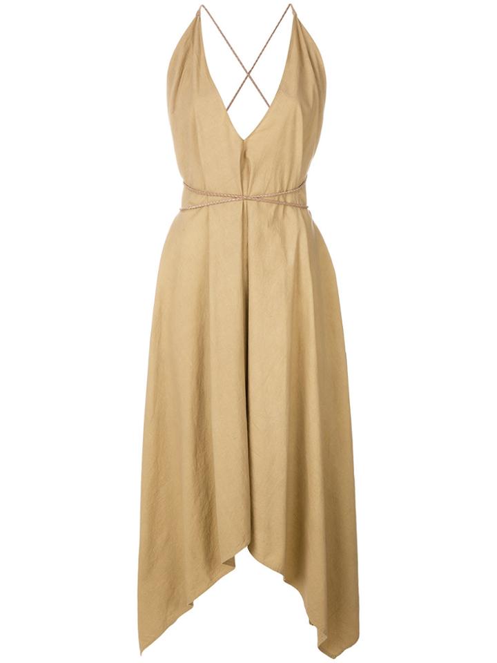 Caravana Yatzil Belt Dress - Brown