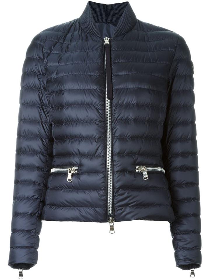 Moncler Blennie Padded Jacket, Women's, Size: 1, Blue, Polyamide/feather Down