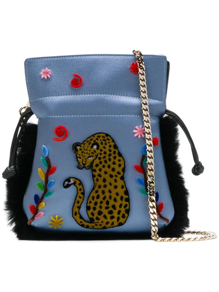 Les Petits Joueurs Nano Trilly Shoulder Bag - Blue
