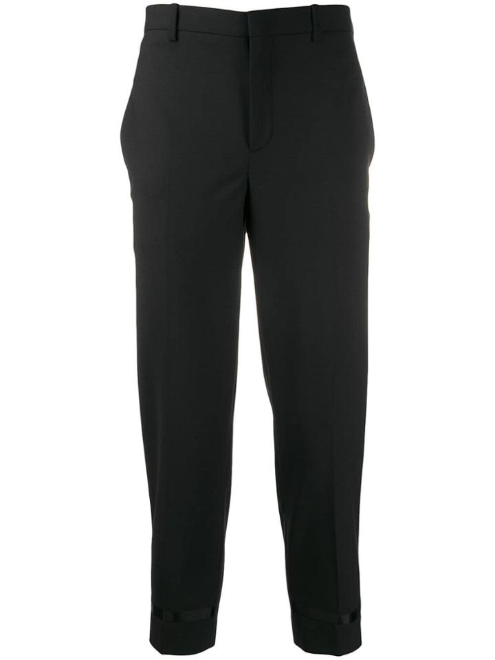 Neil Barrett Tapered Skinny-fit Trousers - Black