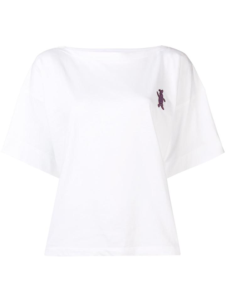 Marni Logo Patch T-shirt - White