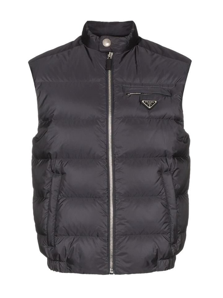 Prada Padded Gilet Jacket - Black