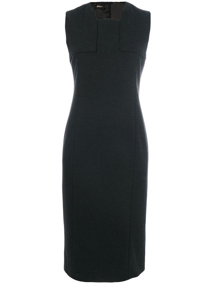 Les Copains Classic Fitted Dress - Grey