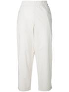 Labo Art Turned Up Hem Trousers - Nude & Neutrals
