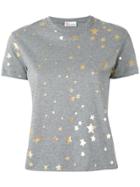 Red Valentino Metallic Stars T-shirt - Grey