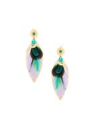Gas Bijoux Large 'sao' Feather Earrings