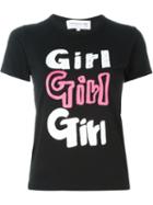 Comme Des Garçons Girl 'girl' Print T-shirt