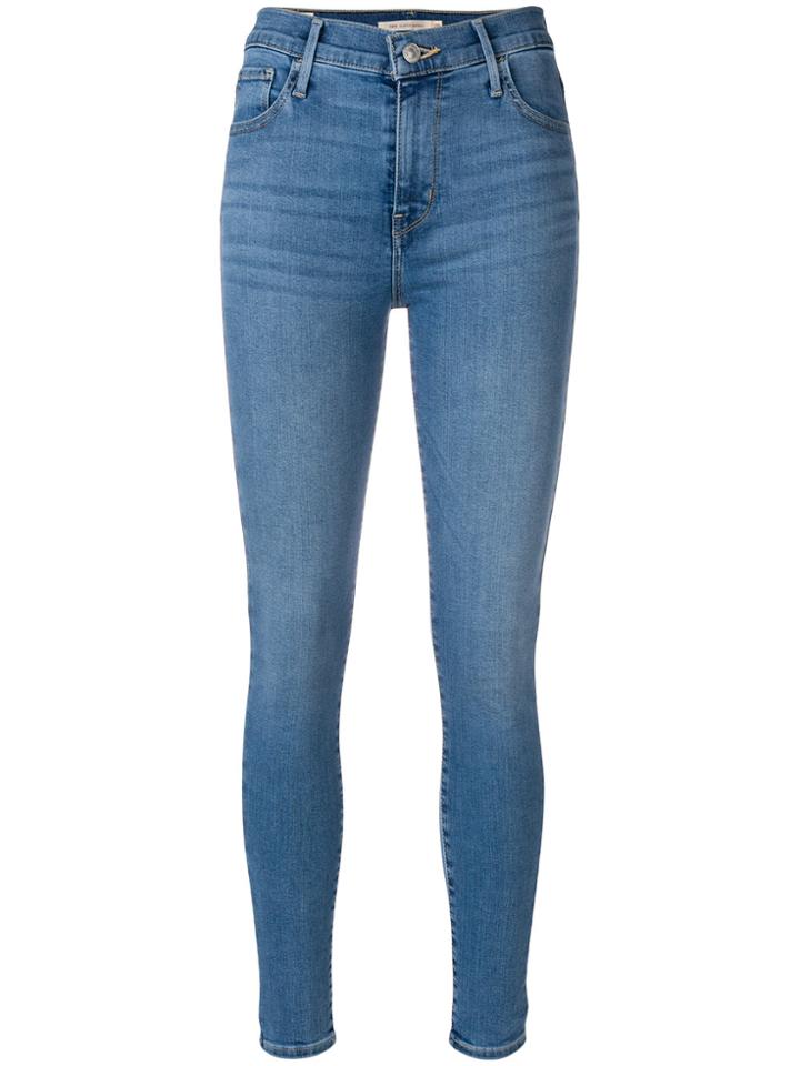 Levi's 702 High Rise Skinny Jeans - Blue