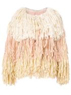 Ulla Johnson Fringed Jacket - Nude & Neutrals