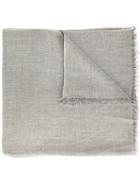 Denis Colomb 'reversible Toosh Shawlstole' Scarf, Grey, Cashmere