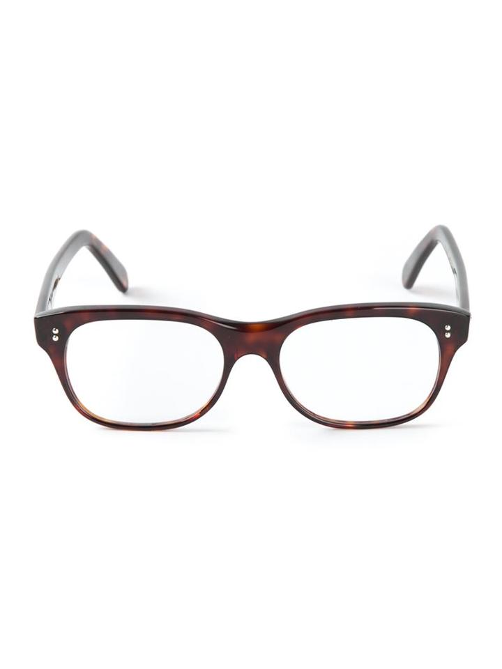 Cutler & Gross Wayfarer Glasses, Brown, Acetate