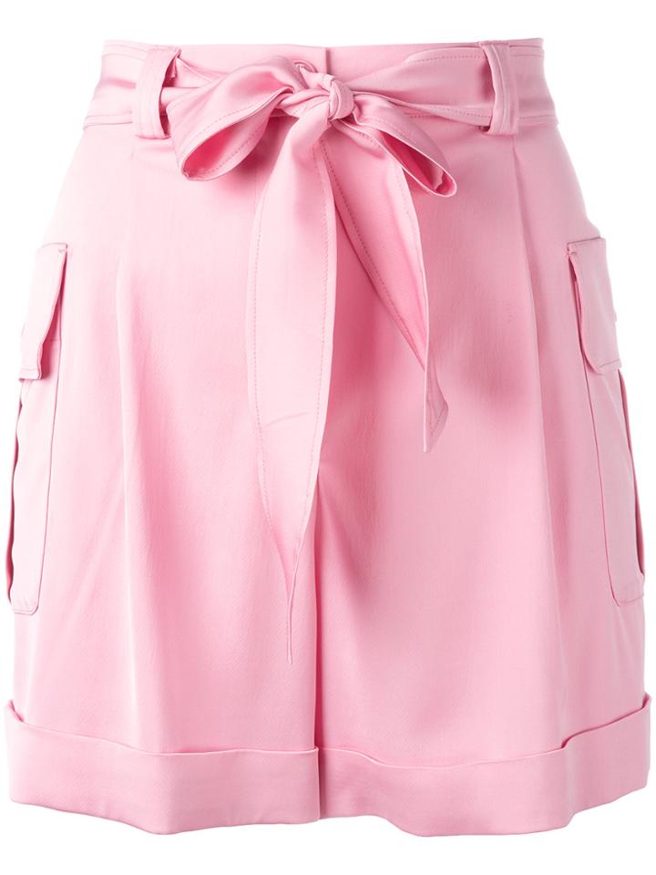 Boutique Moschino Cargo Pocket Shorts - Pink & Purple