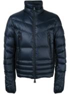Moncler Grenoble Zipped Padded Jacket, Men's, Size: 3, Blue, Polyamide/feather Down