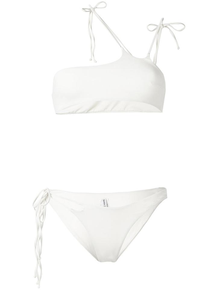 Sian Swimwear - Sandrina Bikini Set - Women - Polyamide/spandex/elastane - S, White, Polyamide/spandex/elastane