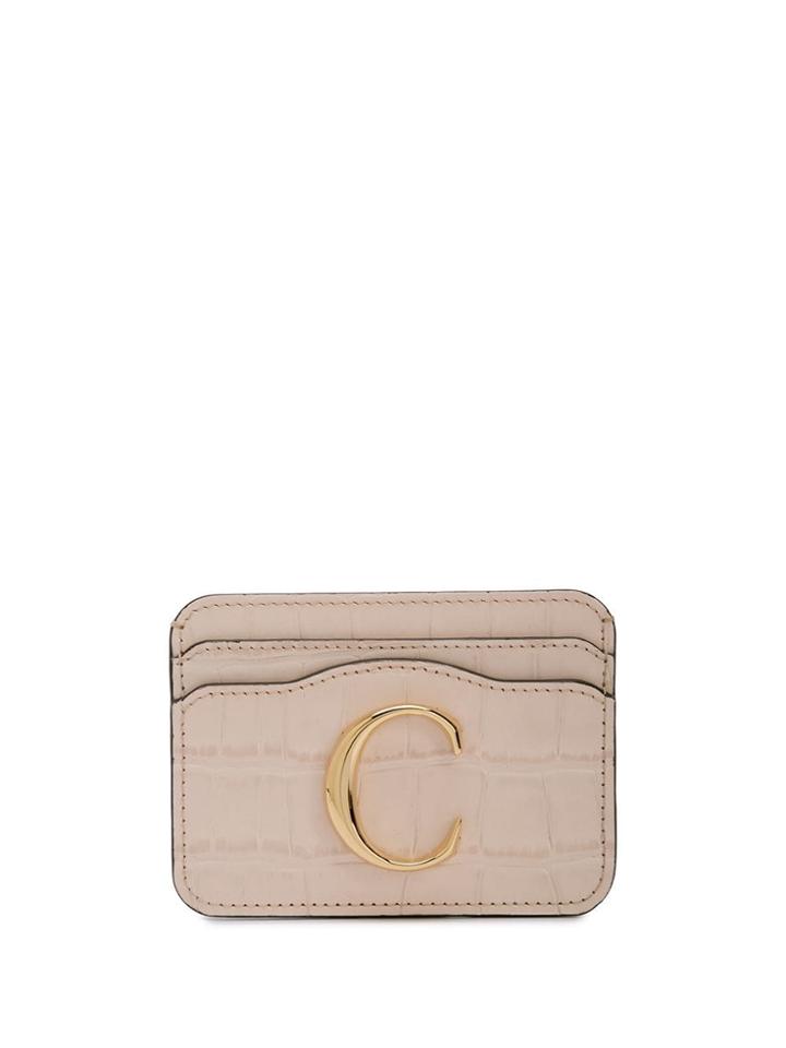 Chloé C Cardholder - Pink
