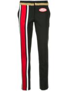 Moschino Side Stripe Trousers - Black