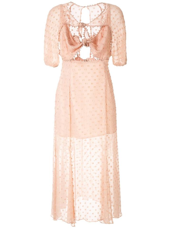Alice Mccall Moon Talking Midi Dress - Neutrals