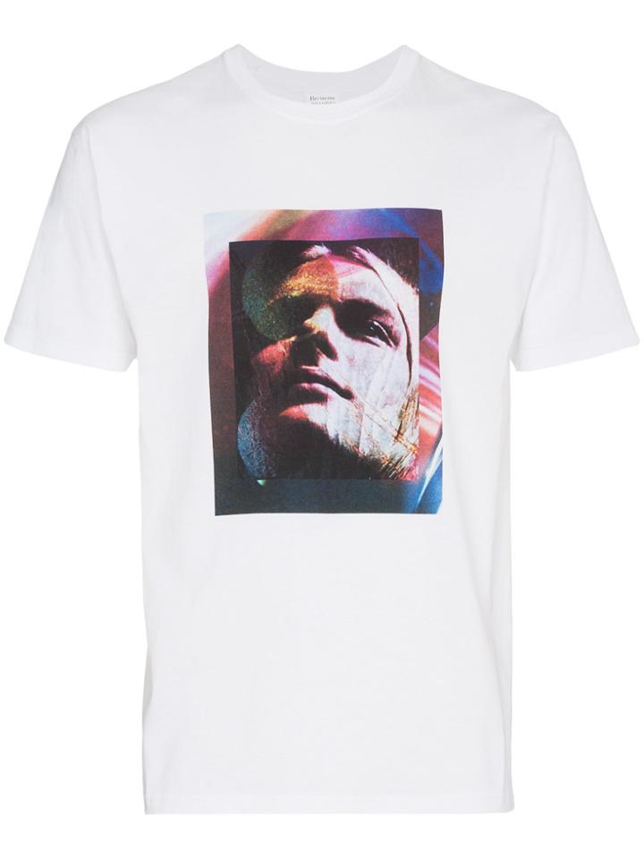 Just A T-shirt Gareth Mcconnell Dreamscape T-shirt - White