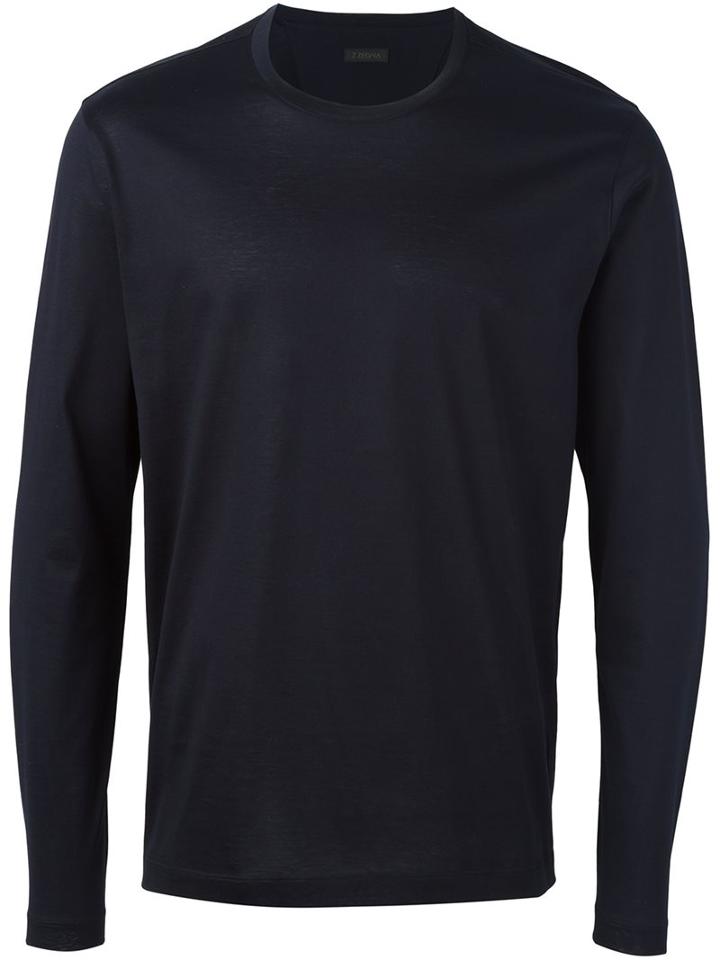 Z Zegna Long Sleeve T-shirt