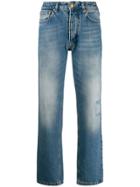 Victoria Victoria Beckham High Waisted Tapered Jeans - Blue