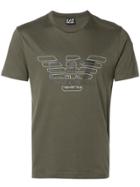 Ea7 Emporio Armani Logo Print T-shirt - Green