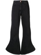 Aalto Flared High Waisted Jeans - Black