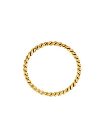 Felicious 'twisted' Ring, Women's, Size: 54, Metallic