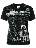 Comme Des Garçons Noir Kei Ninomiya Printed T-shirt - Black