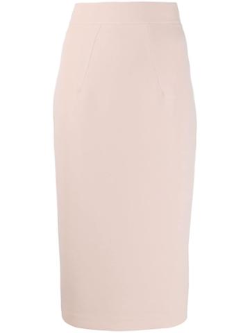 Safiyaa London Pencil Skirt - Pink