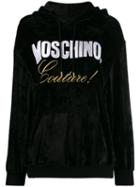 Moschino Embroidered Couture Hoodie - Black