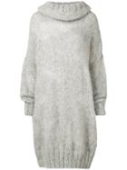 Poiret Oversized Knitted Jumper - Grey