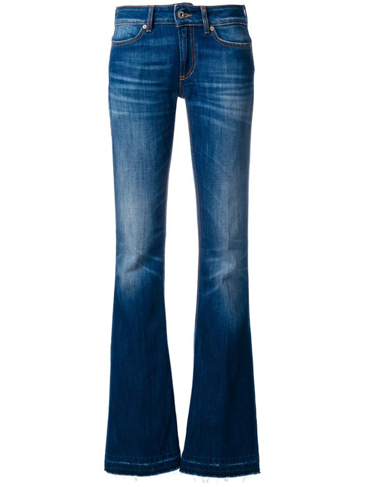 Dondup Flared Denim Trousers - Blue