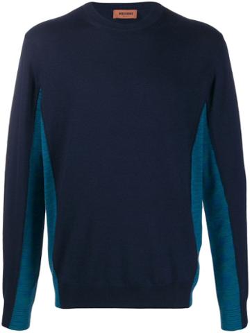 Missoni Striped Detail Jumpers - Blue