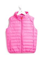 Save The Duck Kids Padded Gilet, Toddler Girl's, Size: 2 Yrs, Pink/purple